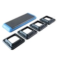 thumbnail image 4 of Tone Fitness 43'' Adjustable Aerobic Stepper Platform (4" - 6" - 8" with 4 adjustable Risers)-Blue, 4 of 4
