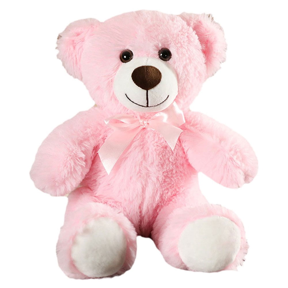 Bears Stuffed Animals Plush Toys Cute Stuffed Teddy Bear Plush Soft Bear Shaggy Bear for Baby Shower Gender Reveal Birthday Gifts