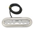 thumbnail image 4 of LED Underwater Boat Light, Low Power Loss IP68 Waterproof 6 LED Lamp Beads Boat Underwater Light Environmental Protection  for Yachts White Light/9.5W,Blue, 4 of 7