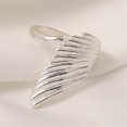 thumbnail image 4 of Womens Ring Open Diamond Six-Claw Ring Wedding Fashion Jewelry, 4 of 8
