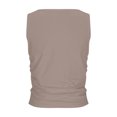 thumbnail image 4 of Timegard Summer Tank Tops for Women Round Neck Casual Soft Comfy Tops Sleeveless Fitted Solid Color Shirts, 4 of 5