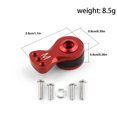thumbnail image 4 of yingyy Section Strength Servo Protection Wear-resistant Steering Arm Tooth Half Servo Arms 1/8 Remote Control Boat M/Black M/Purple, 4 of 6