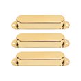 thumbnail image 4 of Electric Guitar Single Coil Pickup Cover, Good Match Guitar Pickup Cover  For DIY Gold, 4 of 8