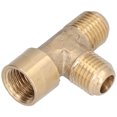 thumbnail image 3 of Brass Pipe Fittings, Strong Durable 3-Way Adapter Simple Operation  Airtightness Easy Installation  For Air Pump Accessories For Pneumatic Accessories, 3 of 8