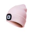 thumbnail image 3 of SUNSIOM Rechargeable LED Bonnet - Hommes Femmes Bonnet Tricoté Chaud Hiver Bonnet pour Intérieur Extérieur, 3 of 8