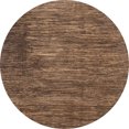 thumbnail image 1 of Ahgly Company Tapis d'Intérieur Ronds Abstraits Rouge Brun, Tapis de Zone Abstraits, 5 Pieds Rond, 1 of 6