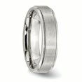 thumbnail image 4 of Bague à Rainures en Acier Inoxydable de 6 Mm Brossée et Polie 7 Tailles, 4 of 5