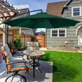 thumbnail image 3 of LSLJS Garden Umbrella Outdoor Stall Umbrella Beach Sun Umbrella Replacement Cloth 118 Inch Diameter with 8 Bones, Portable Windproof Compact Travel Umbrella, 3 of 4