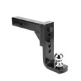 thumbnail image 1 of 5 Hole Adjustable Height Tow Bar Hitch Drop Mount 50MM Ball CAP 4000 KG Trailer RV Camper Caravan Parts Accessories ,Dependable Strength, 1 of 6