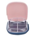 thumbnail image 2 of 3PCS Medicine Container 4 Compartment Portable Sealing Medicine Organizer Box Jewelry Blue Earring Storage Box, 2 of 14