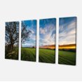 thumbnail image 2 of Pâturage Vert sous Ciel Bleu - Impression sur Toile Paysage Extra Large, 2 of 3