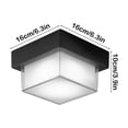 thumbnail image 3 of Outdoor Waterproof Ceiling Light Easy Modern Terrace Entrance Hallway Courtyard Balcony Wall Light, 3 of 7