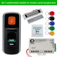thumbnail image 1 of OBO RFID Door Access Control System Kit Set 125KHz Fingerprint Biometric +Electric Magnetic Electronic Locks+ DC12V Power Supply ,Ultra-Quiet Operation, 1 of 6