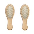 thumbnail image 4 of CUITING 2 Count Cradle Cap Shampoo Massage Brush Hair Comb Hairbrush Travel, 4 of 8