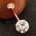 thumbnail image 4 of SNNROO 5Pcs Belly Button Ring 14G Banana Barbell Navel Rings Piercing Jewelry Silver, 4 of 7