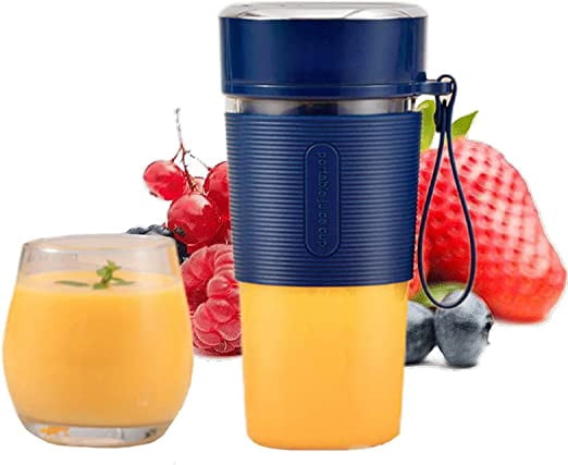 Jinsinto Portable Blender, Mini Blender, USB Rechargeable Blender for Smoothie, Milkshake, Fruit and Vegetable Juice