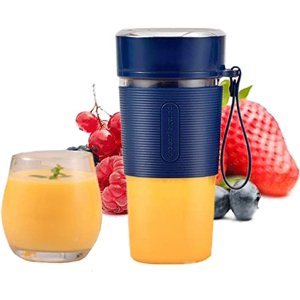 Jinsinto Portable Blender, Mini Blender, USB Rechargeable Blender for Smoothie, Milkshake, Fruit and Vegetable Juice