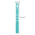 thumbnail image 2 of Unique Bargains PVC Plant Label Stake 21 x 2 cm Water Resistant for Garden Green 100 Pack, 2 of 5