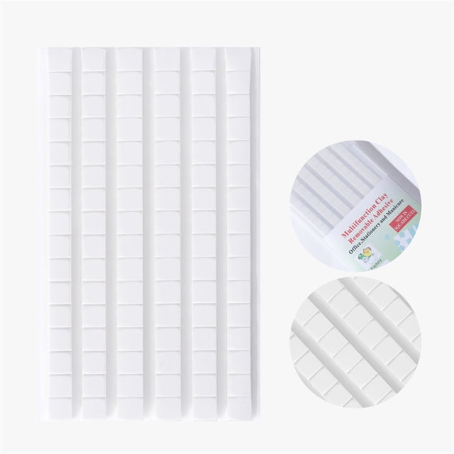 Pâte Autocollante Amovible Pâte à Ongles Argile Réutilisable Polyvalente Montage Pâte Collante pour Outils d'Ongles Suspension d'Images Affiche Art Photographie