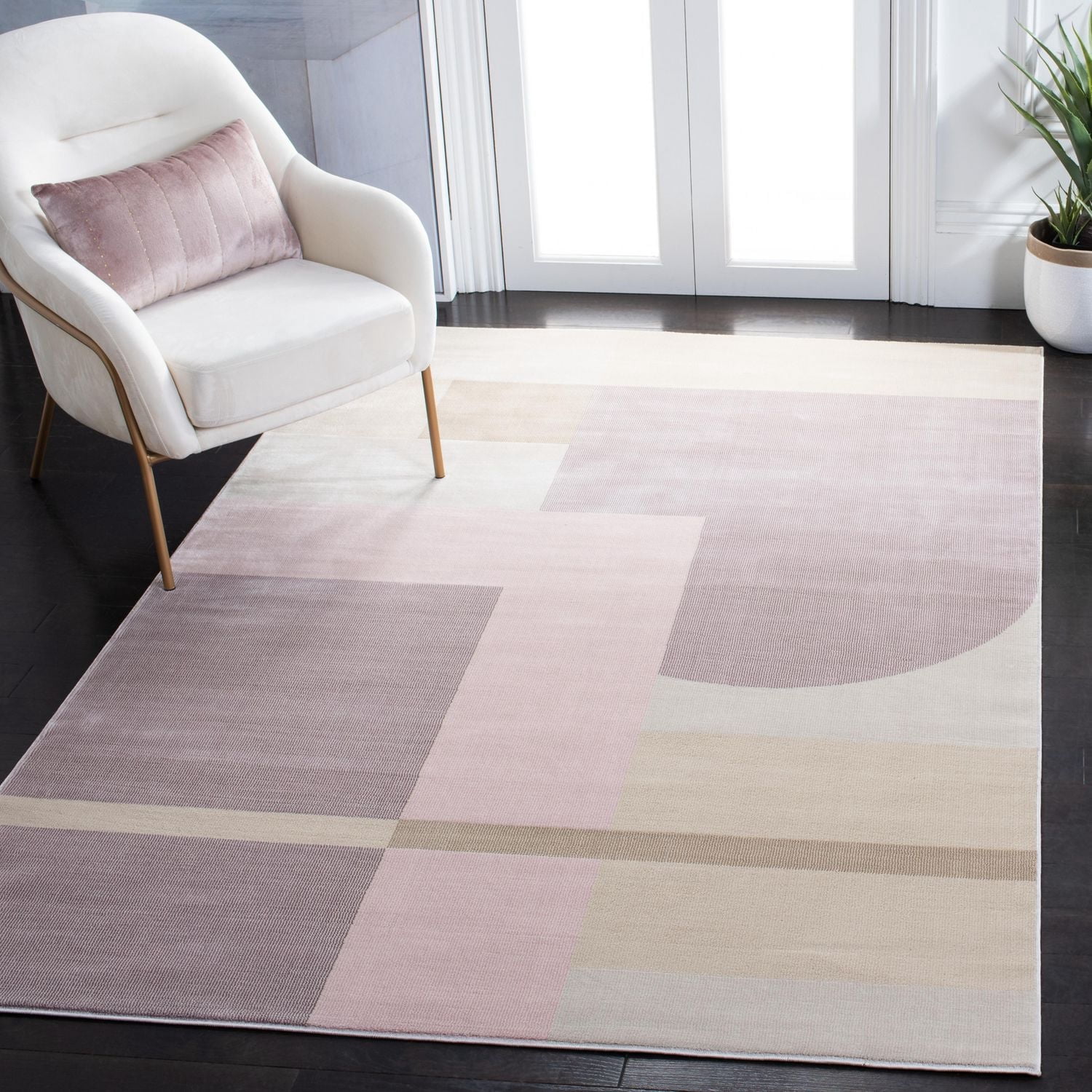 SAFAVIEH Orwell Calanthia Tapis Abstrait Géométrique