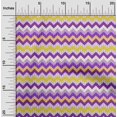 thumbnail image 2 of oneOone Polyester Spandex Medium Yellow Fabric Chevron Sewing Craft Projects Fabric Prints By Yard 56 Inch Wide-TM, 2 of 5