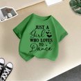 thumbnail image 5 of PMVFHDE Hauts Tendance pour Filles T-Shirts Tunique Graphique T-Shirt pour Fille T-Shirt pour Filles Hauts Manches Courtes Hauts Tube pour Filles Enfant Filles Mignon Graphique Col Rond T-Shirt Manches Courtes T-Shirt d'Été Vert, 5-6 Ans, 5 of 5