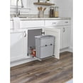 thumbnail image 2 of Rev-A-Shelf Contenant à Déchets Universel de 20 qt avec Panier Arrière, RUKD-1420RB-1, 2 of 9