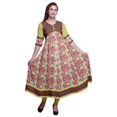 thumbnail image 1 of Bimba Kurti Indienne Ligne A Imprimée Anarkali pour Femmes Tunique Kurti Ethnique, 1 of 5