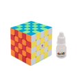 thumbnail image 2 of Big Translucent Backgammon Doubling Cube Dice 30MM Large Backgammon Doubling Number Dice 1 3/16" Translucent Smoke, 2 of 5