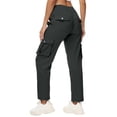 thumbnail image 1 of iHPH7 Joggers pour Femmes Pantalons Cargo Femmes Pantalons à Séchage Rapide Femmes Pantalons Y2k Pantalons Taille Haute pour Femmes Pantalons Cargo de Randonnée Femmes Pantalons Cargo pour Femmes Gris Foncé L, 1 of 7