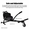 thumbnail image 4 of Hoverboard Seat Attachment for All 6”-10”Hover Board Adjustable Attachment Go, 4 of 8