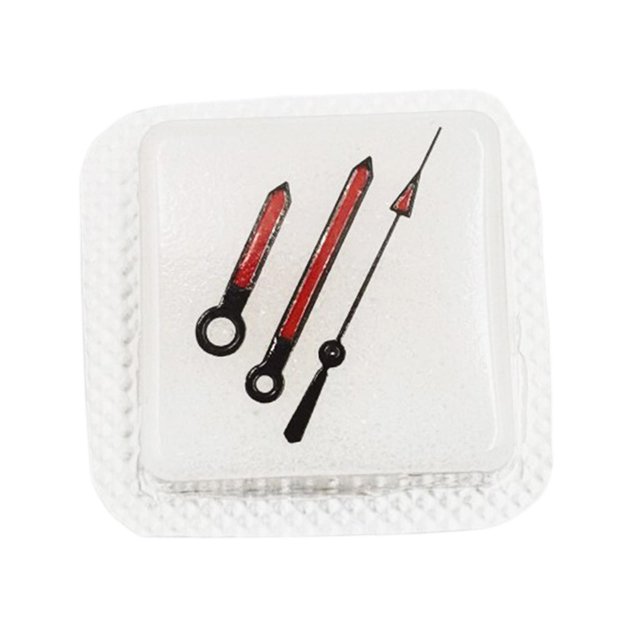 segolike Watch Hand Set Parts Watch Accessories Alloy Steel Hour Minute for NH35/NH36 red
