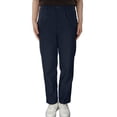 thumbnail image 3 of WEIYLL Pantalon Garçon devant Plat Habillé Taille Ajustable Tenue d'École Bleu Foncé Sortie Automne Bas Taille 7-8 Ans, 3 of 3