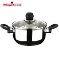 thumbnail image 4 of MAGEFESA Practika pot an pan set 7 Piece this cookware include Stockpot Stew pot Saucepan Deep saut? Stainless Steel compatible with all types of kitchens INDUCTION Dishwasher safe, 4 of 5