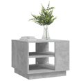 thumbnail image 2 of vidaXL Coffee Table Concrete Grey 55x55x43 cm Engineered Wood, 2 of 4