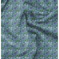 thumbnail image 1 of Soimoi Tissu Georgette Viscose Feuilles Imprimé 1 Yard 42 Pouces de Large, 1 of 6