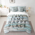 thumbnail image 2 of YST Lake House Comforter Set, 7-Piece, Vintage Barn Door, Twin Size, 2 of 5