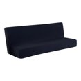 thumbnail image 1 of Bamboohart Sofa Cover Clearance Folding Sofa Cover Solid Color Futon Slipcover Polyester Elastic Fabric All Inclusive Cover Sofa Cover, 1 of 2