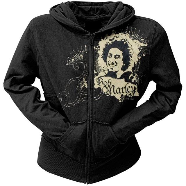 Bob Marley - Sweat à Capuche Juniors Zippé