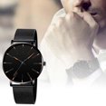 thumbnail image 1 of WIFKLSIIPG Fashion Mesh Belt Watch Men's Watch Colorful Scale Men's Watch Business Quartz Watch Mesh Belt, 1 of 7