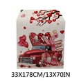 thumbnail image 3 of Saint-Valentin Mariage Rouge Drapeau de Table de la Saint-Valentin Déco Maison Nappe Imperméable Napperons de Fête de Mariage, 3 of 5
