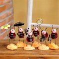 thumbnail image 2 of TFixol Whimsical Ladybug Garden Decor - Handcrafted Metal Art for Indoor & Outdoor Spaces, Rust-Resistant Iron & Resin Craftsmanship, Vibrant Colors, Perfect for Home, Office, or Cafe Accents., 2 of 6