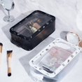thumbnail image 4 of Jinsinto Waterproof Transparent Pvc Shower Cosmetic Bag Black, 4 of 4