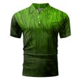 thumbnail image 3 of BOBOGOJP Polo pour Homme Évacuation de l'Humidité Séchage Rapide Performance Polo de Golf Coupe Régulière Imprimé Mode Manches Courtes Polo (Vert, TG), 3 of 4