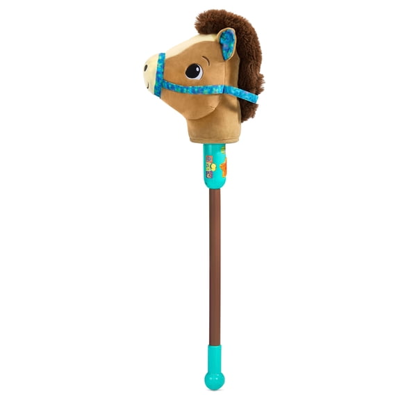 VTech Gallop & Giggle Horse Stick Pony With Motion Sensor for Kids - French Version, 2-7 Years
