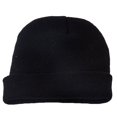 thumbnail image 1 of Chic Girl Winter Fall Solid Color Cuffed Woolen Yarn Knitted Warm Hat Cap Beanie, 1 of 7