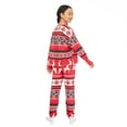 thumbnail image 3 of Justice Girls' Velour Fleece Pajamas 2-Piece Set, 3 of 6