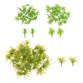 thumbnail image 2 of KLKCMS 100 Pcs Modèle de Paysage Herbe Mini Paysage Herbe Train Herbe Chemin de Fer Vert, 2 of 9