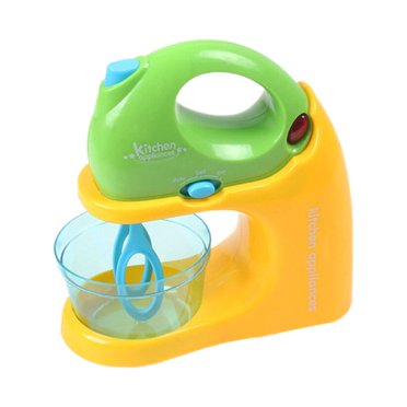1PC Toy Mixer Children's Play House Mini Simulation Small Appliances Kitchen Mixer Toy Not Included Fruits Toy