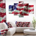 thumbnail image 1 of Design Art - USA Flag Abstract Art, 1 of 1